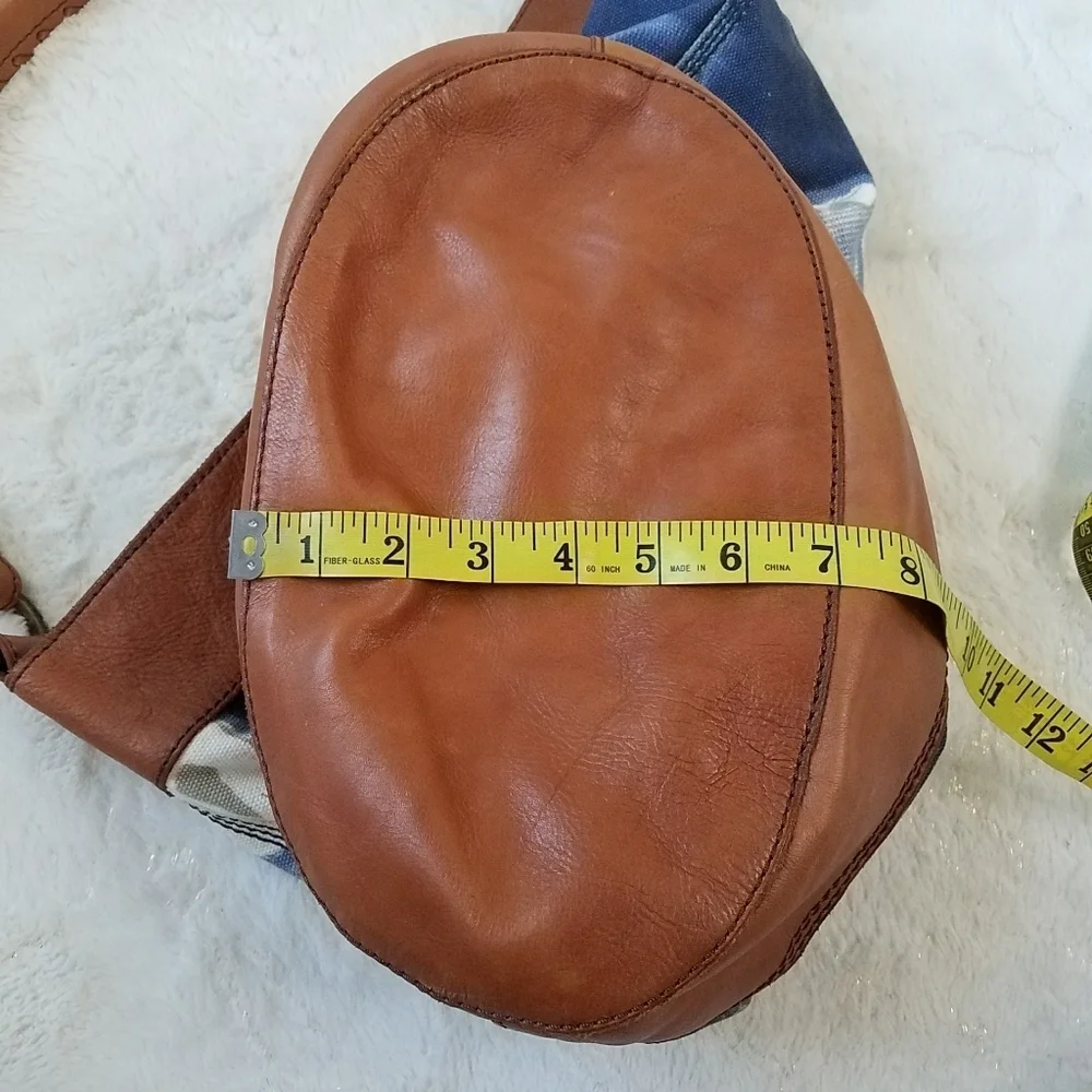 Lucky Brand Floral Tie Dye Vintage Hobo Bag